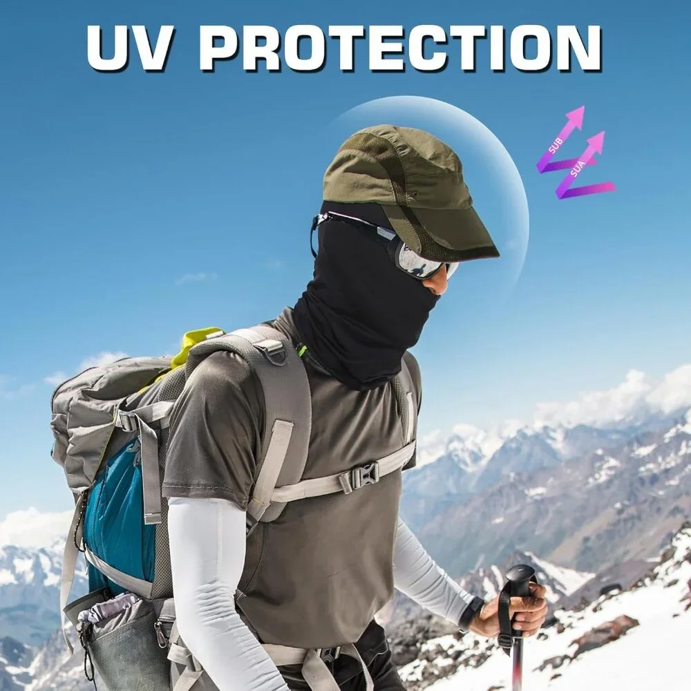6 Pack Balaclava Ski Mask Unisex Breathable Lightweight Face Cover